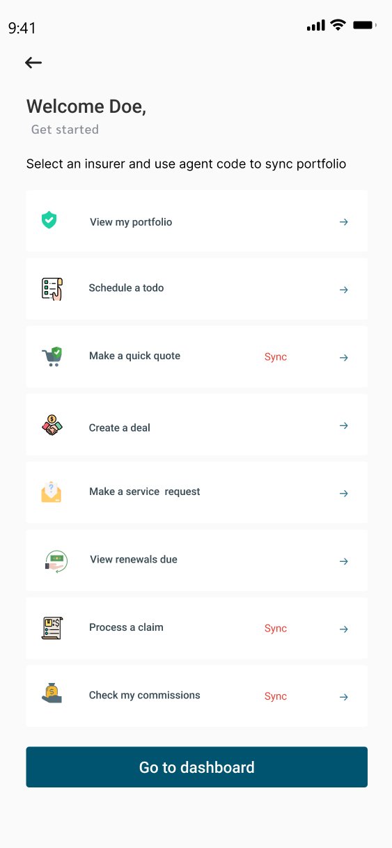 Agencify get started — sync portfolio