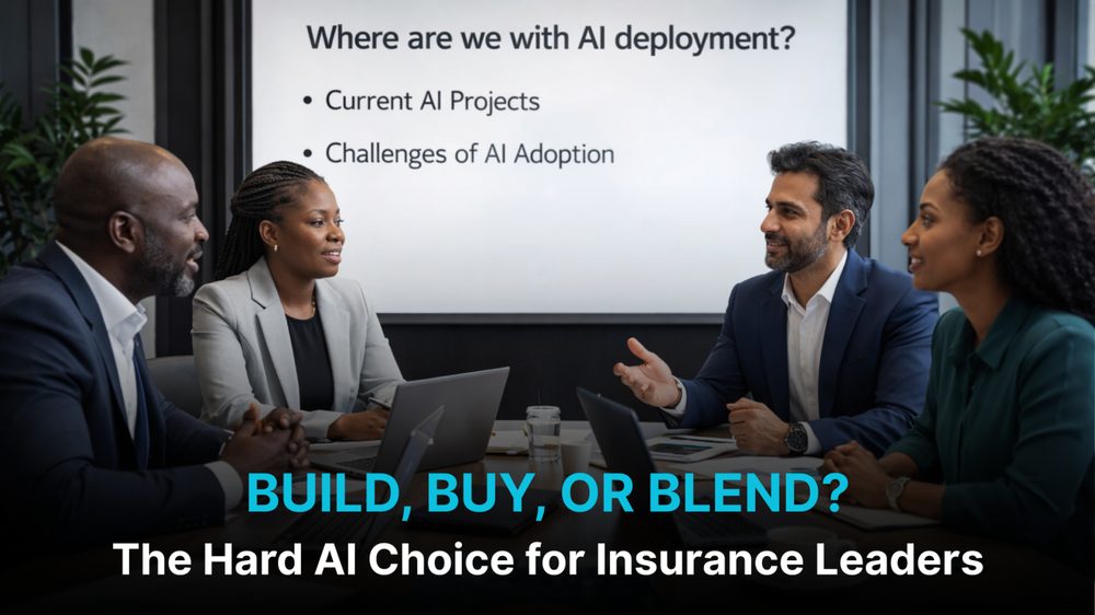 Build, Buy, or Blend? The Hard AI Choice for Insurance Leaders
