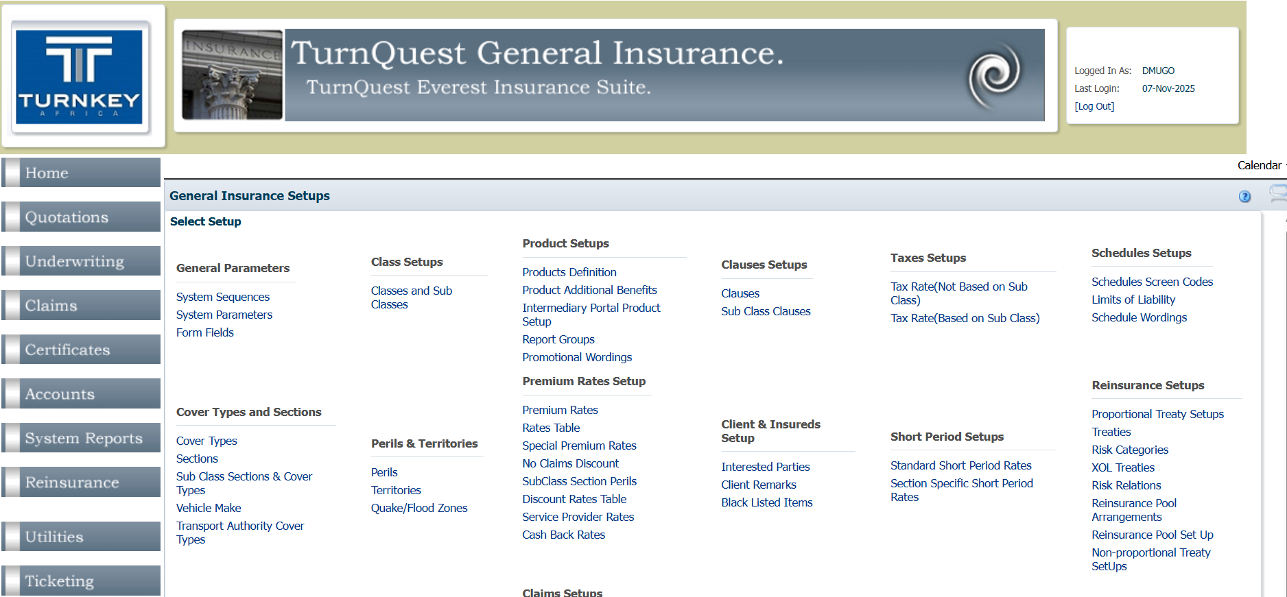 TurnQuest platform screenshot